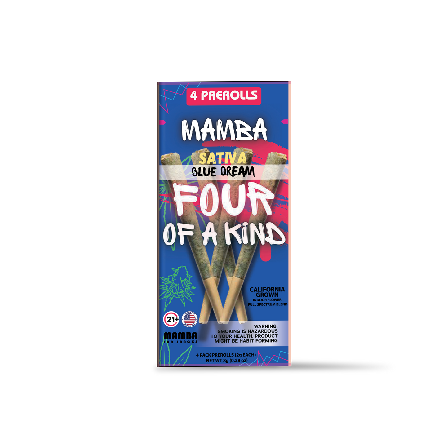 Mamba Four of a Kind -Blue Dream (Display Box)