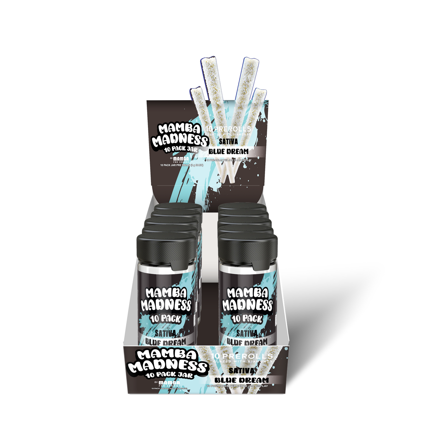 Mamba Madness – Blue Dream(10-Pack Jar)