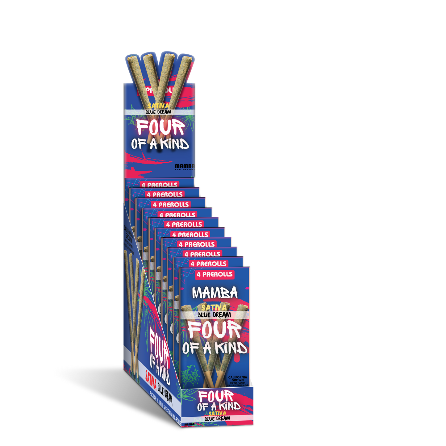 Mamba Four of a Kind -Blue Dream (Display Box)