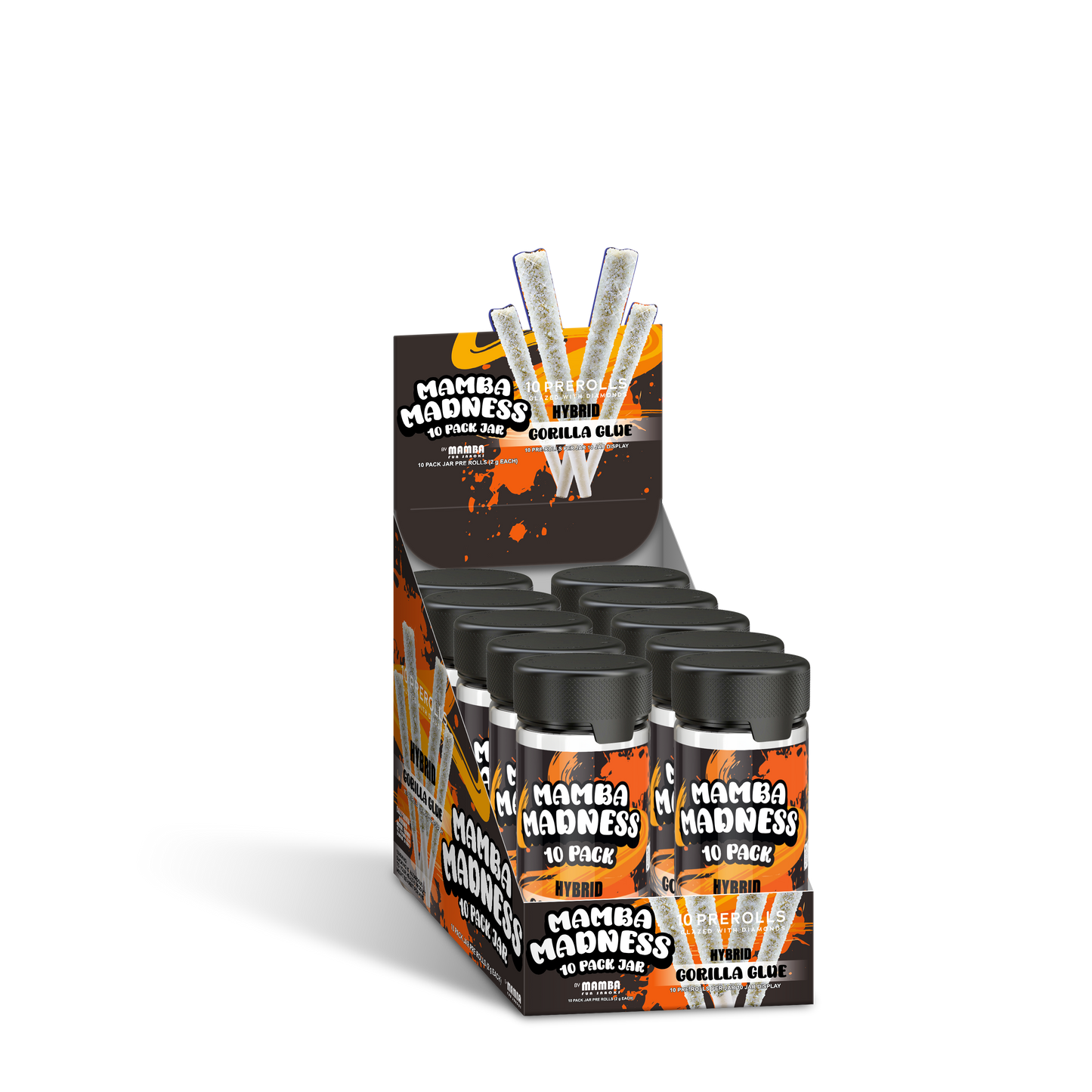 Mamba Madness – Gorilla Glue (10-Pack Jar)