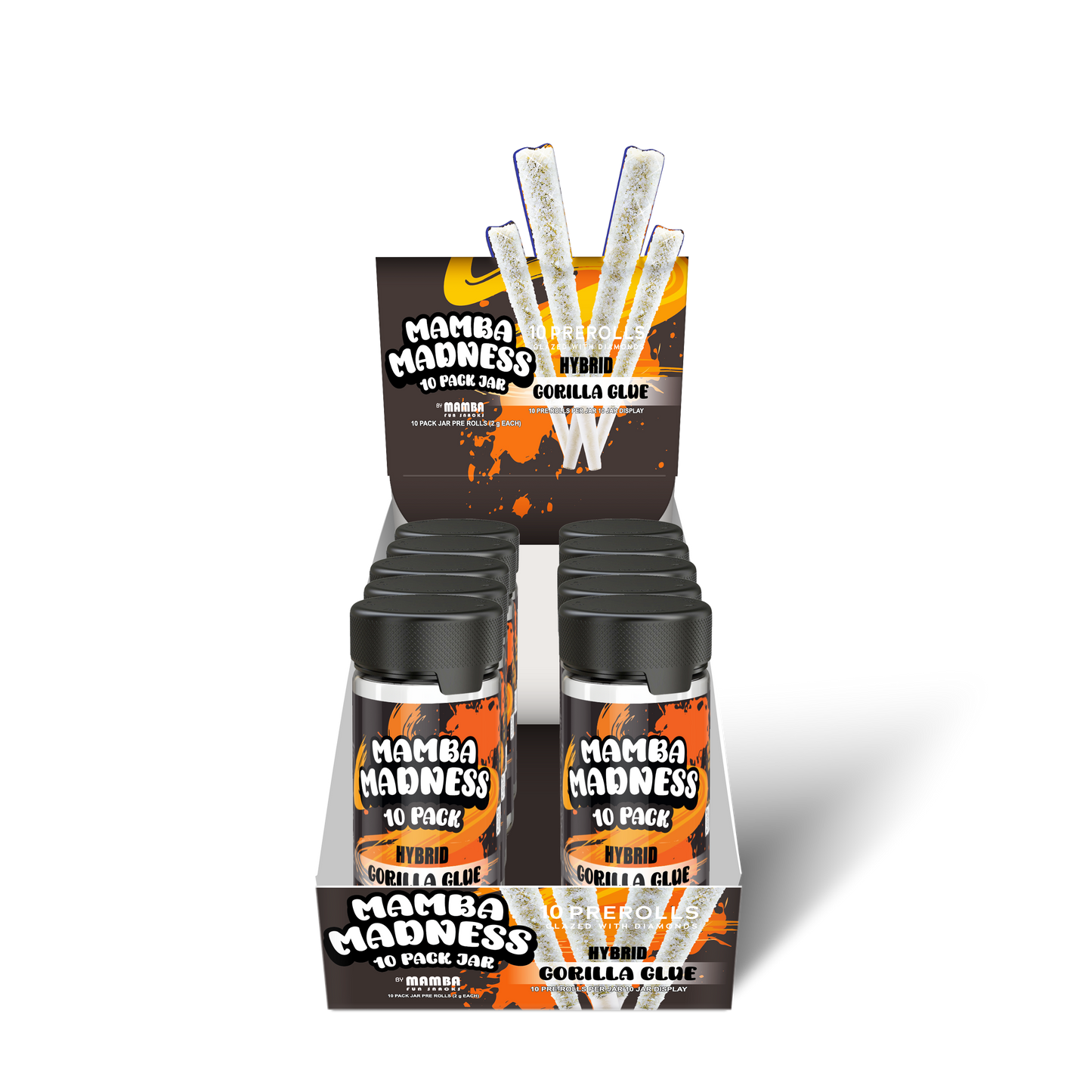 Mamba Madness – Gorilla Glue (10-Pack Jar)
