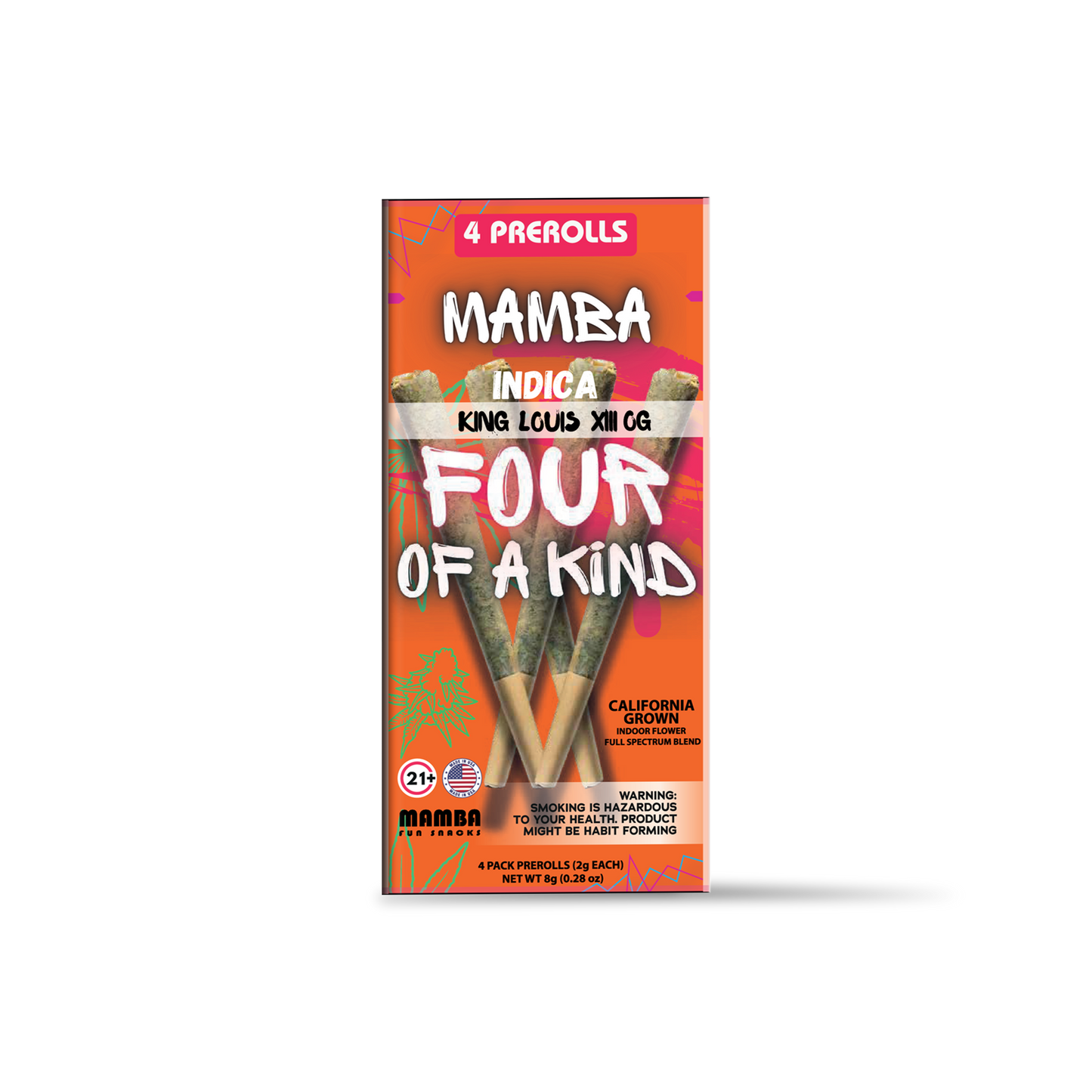 Mamba Four of a Kind -King louis XIII OG (Display Box)