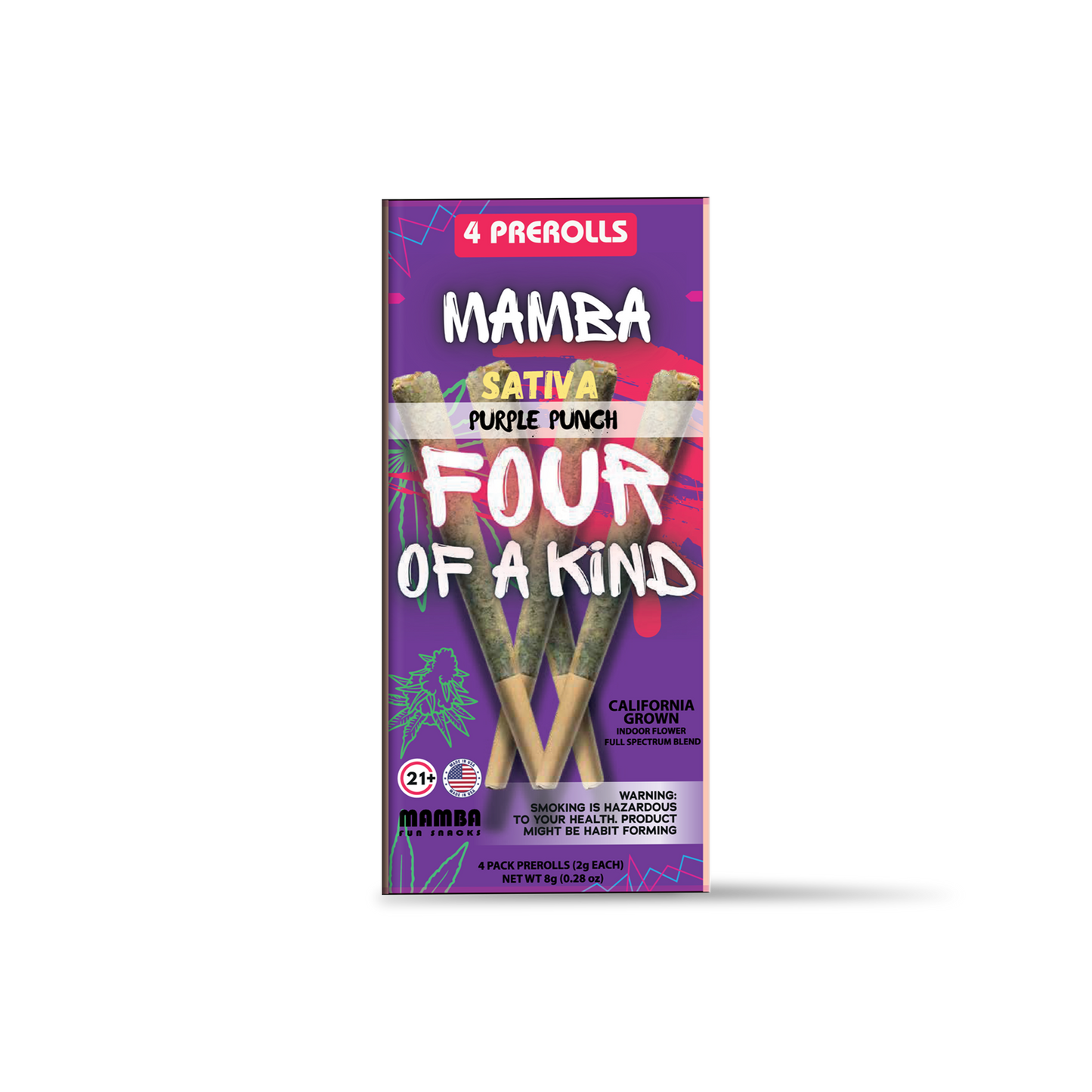 Mamba Four of a Kind -Purple Punch (Display Box)