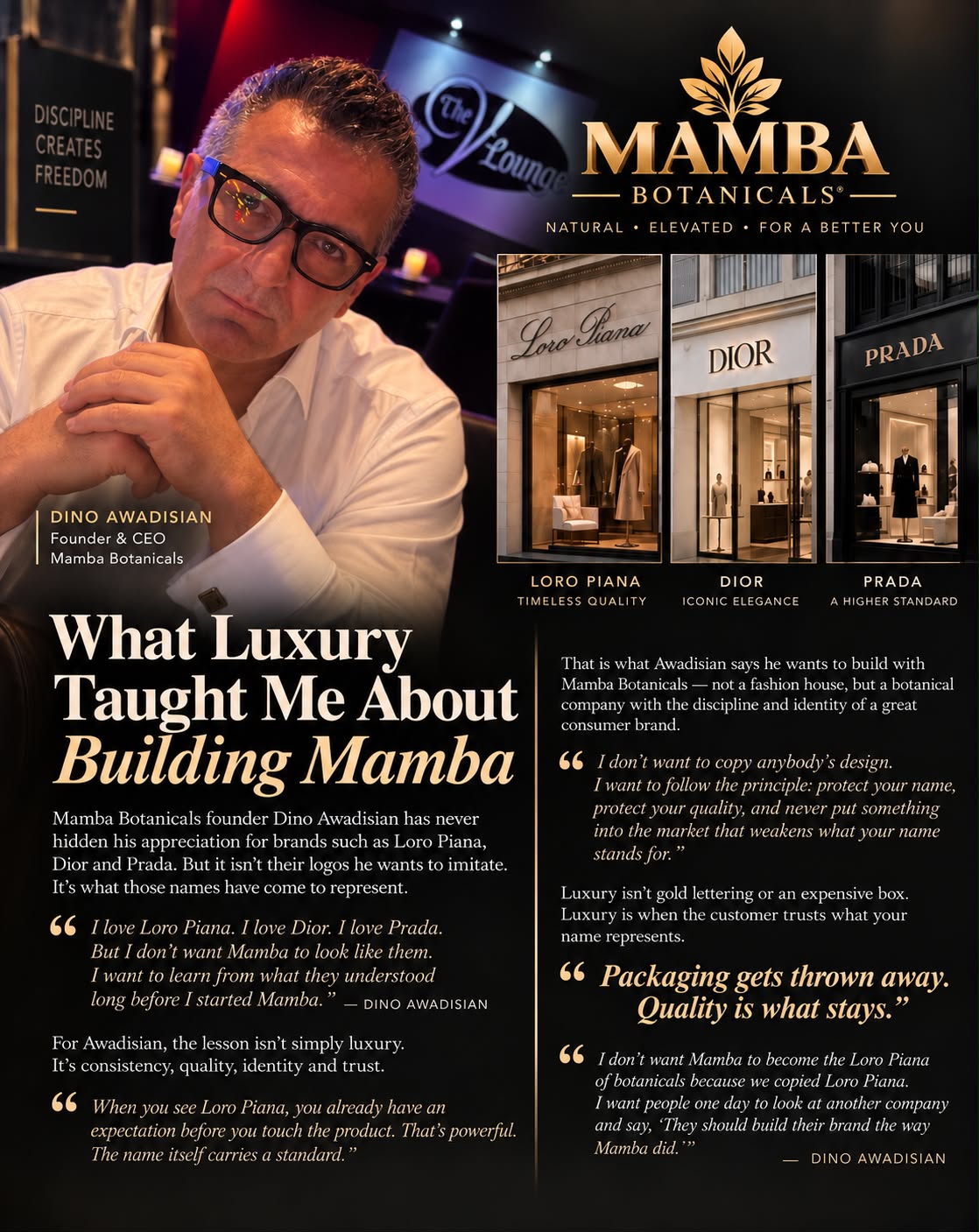 What Luxury Taught Me About Building Mamba Botanicals