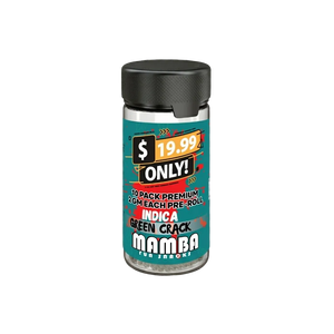$19.99-Mamba Pre Roll-Green Crack (Indica)