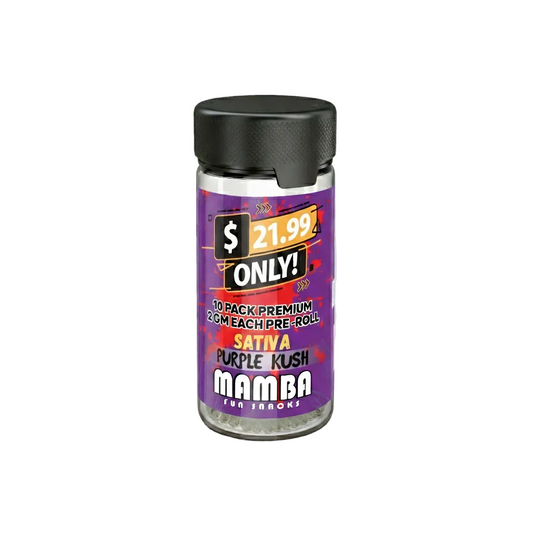 $21.99-Mamba Pre Roll-Purple Kush (Indica)