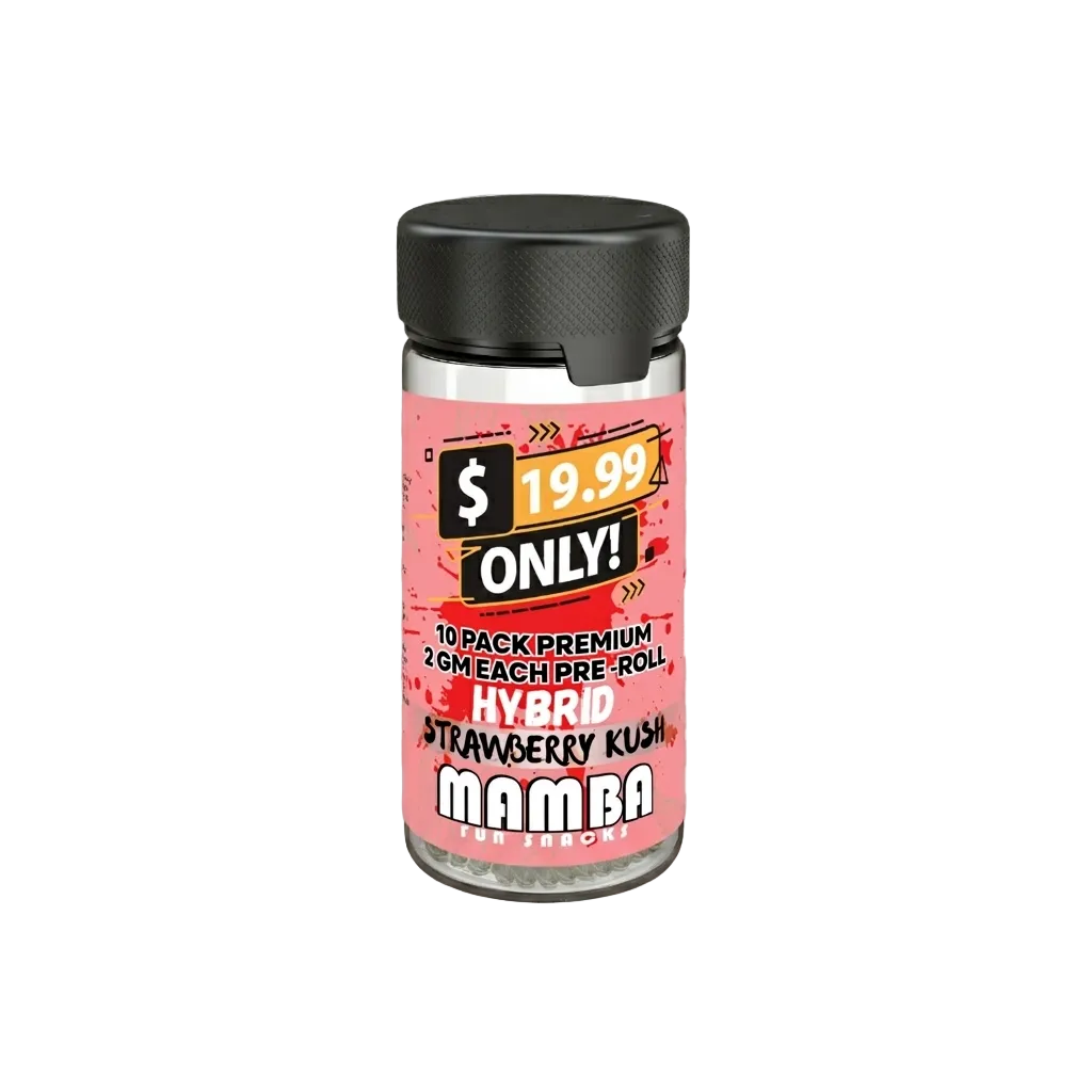 $19.99-Mamba Pre Roll-Strawberry Kush (Hybrid)