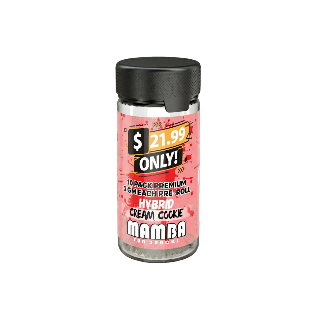 $21.99-Mamba Pre Roll-Strawberry Kush (Hybrid)
