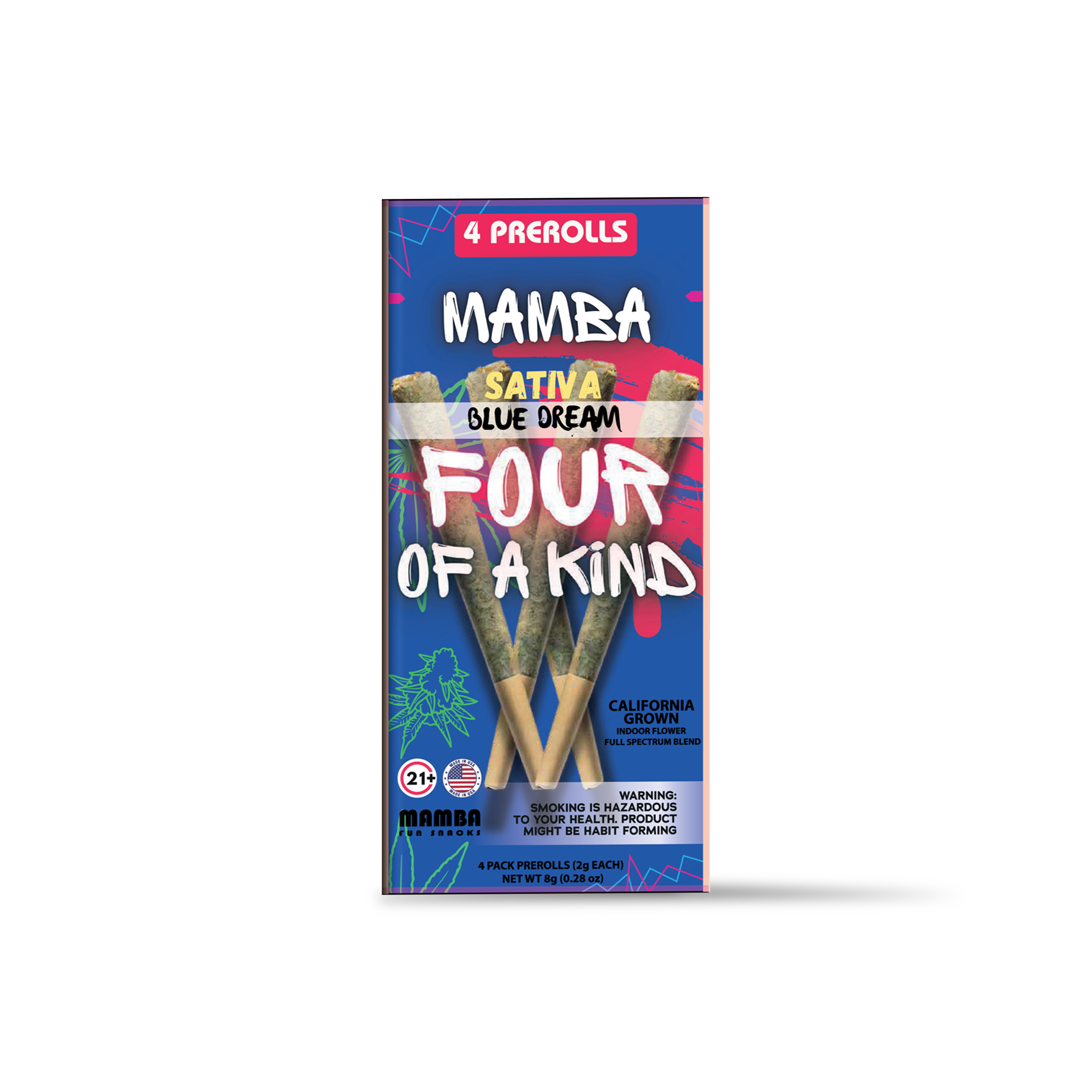 Mamba Four of a Kind -Blue Dream (Display Box)