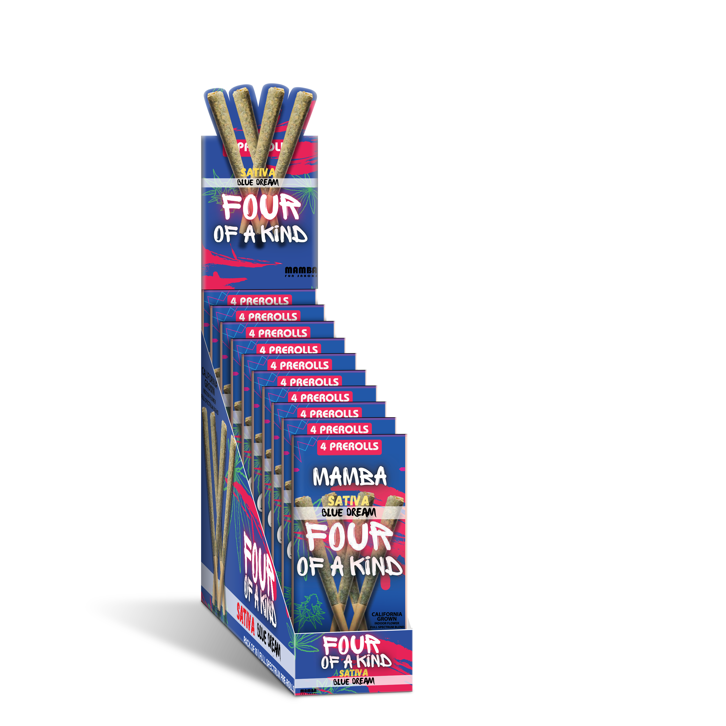 Mamba Four of a Kind -Blue Dream (Display Box)