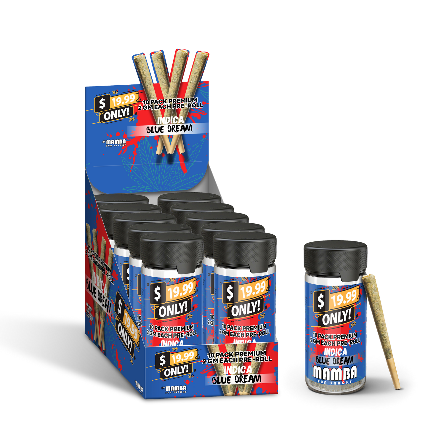 $19.99-Mamba Pre Roll-Blue Dream (Sativa)