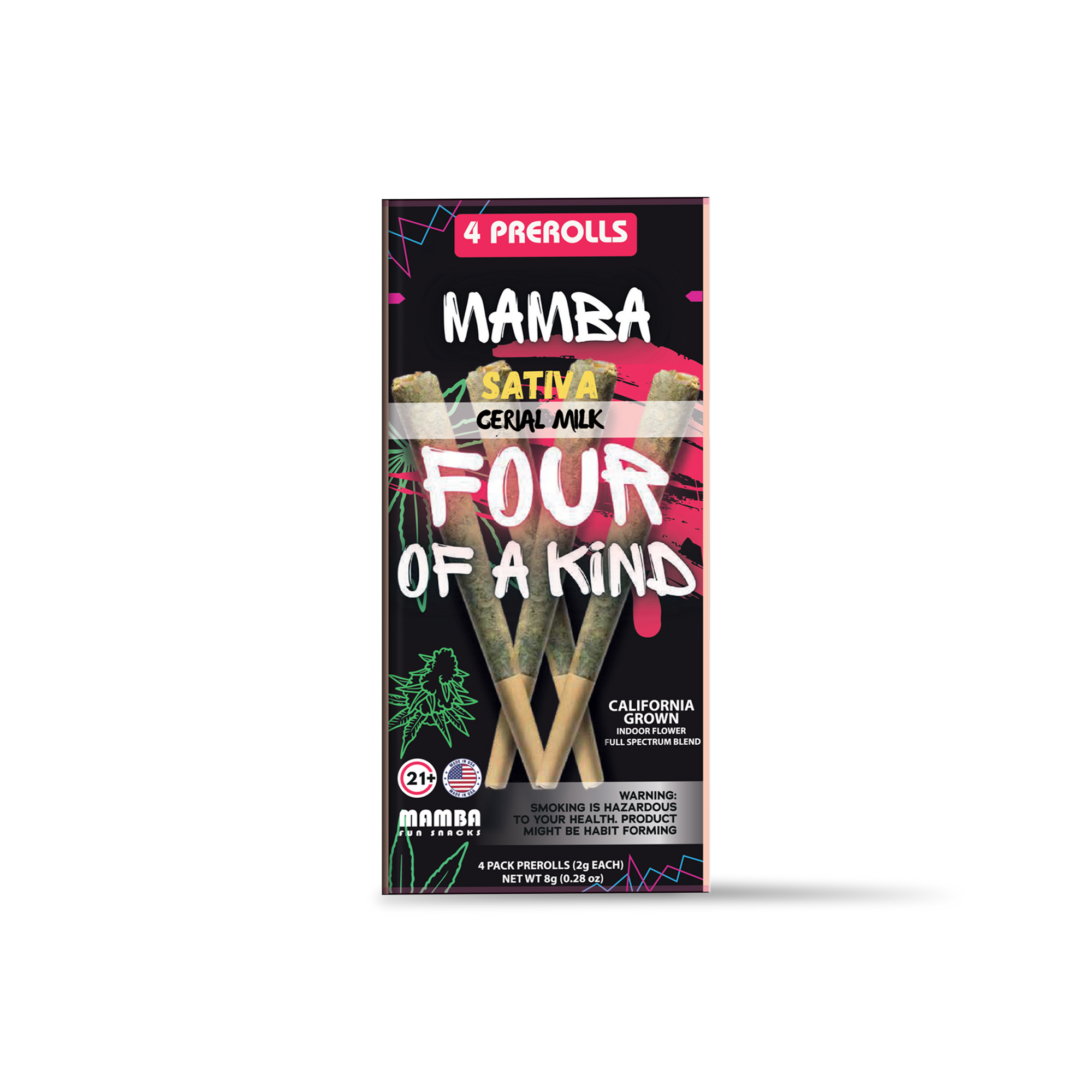 Mamba Four of a Kind -Cerial Milk  (Display Box)