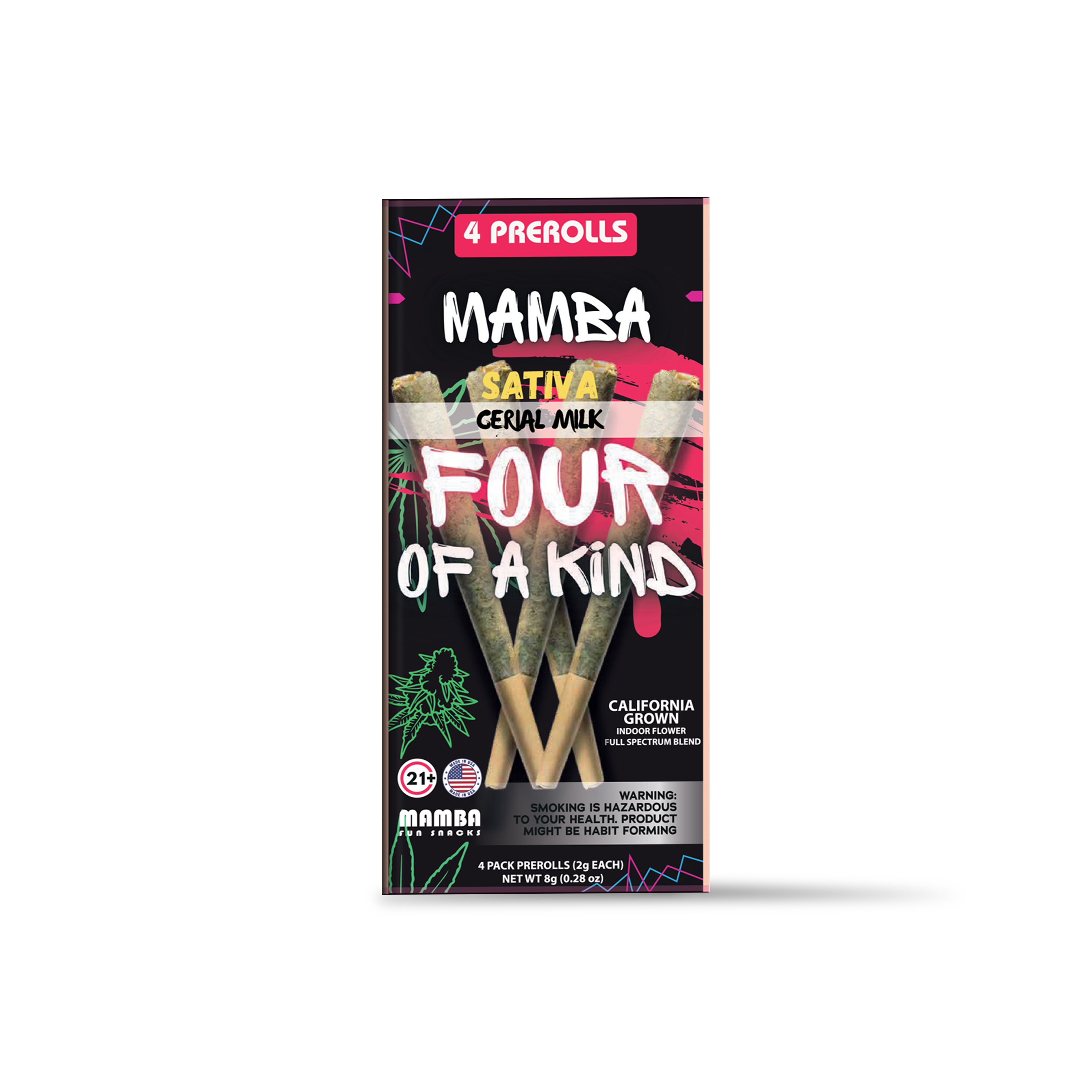 Mamba Four of a Kind -Cerial Milk  (Display Box)