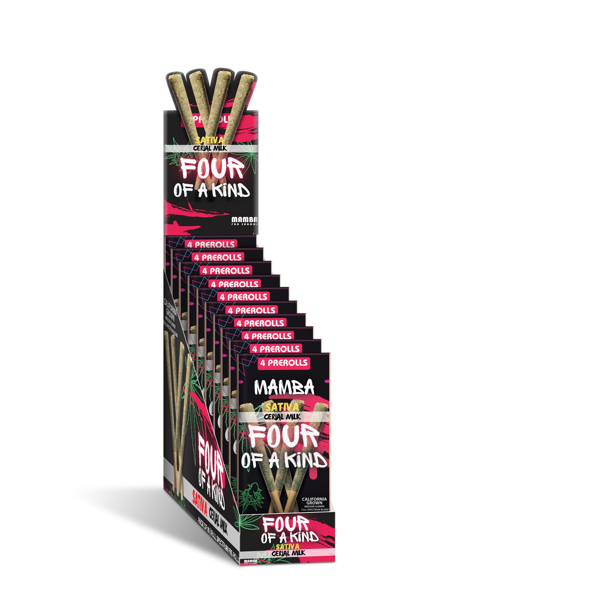 Mamba Four of a Kind -Cerial Milk  (Display Box)