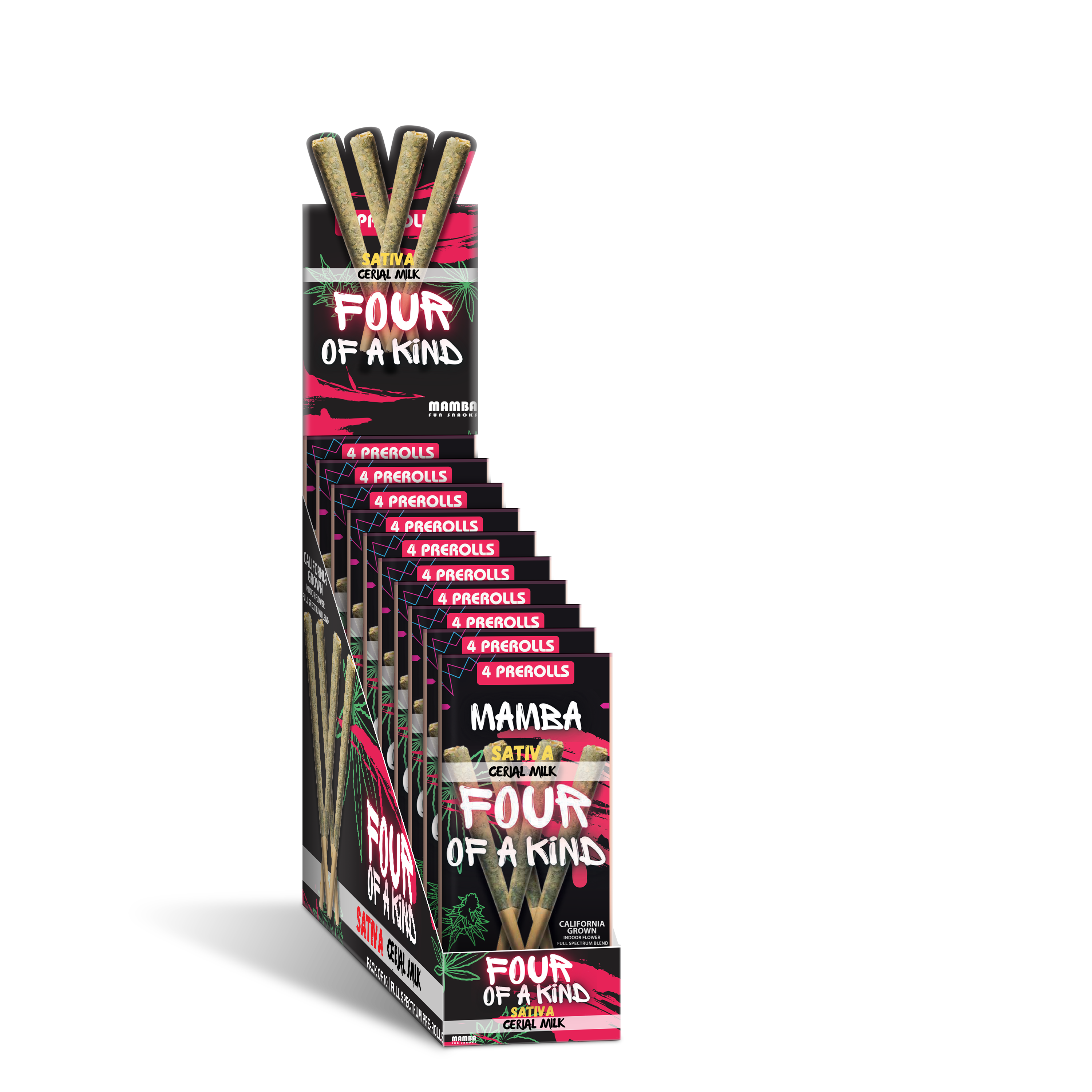 Mamba Four of a Kind -Cerial Milk  (Display Box)