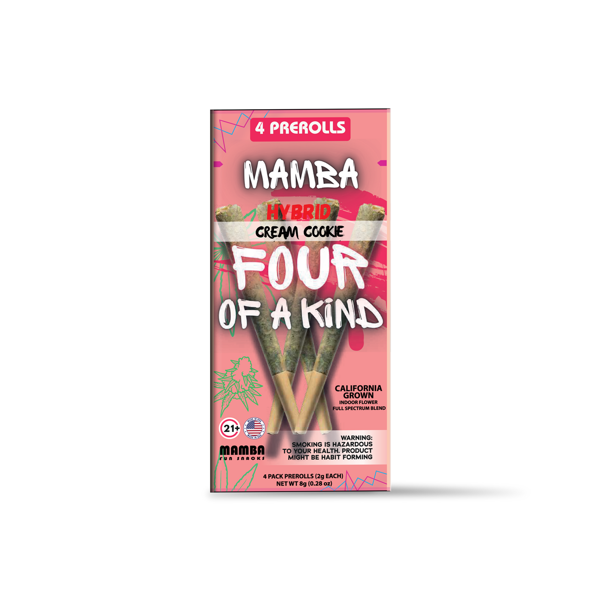 Mamba Four of a Kind -Cream Cookie (Display Box)