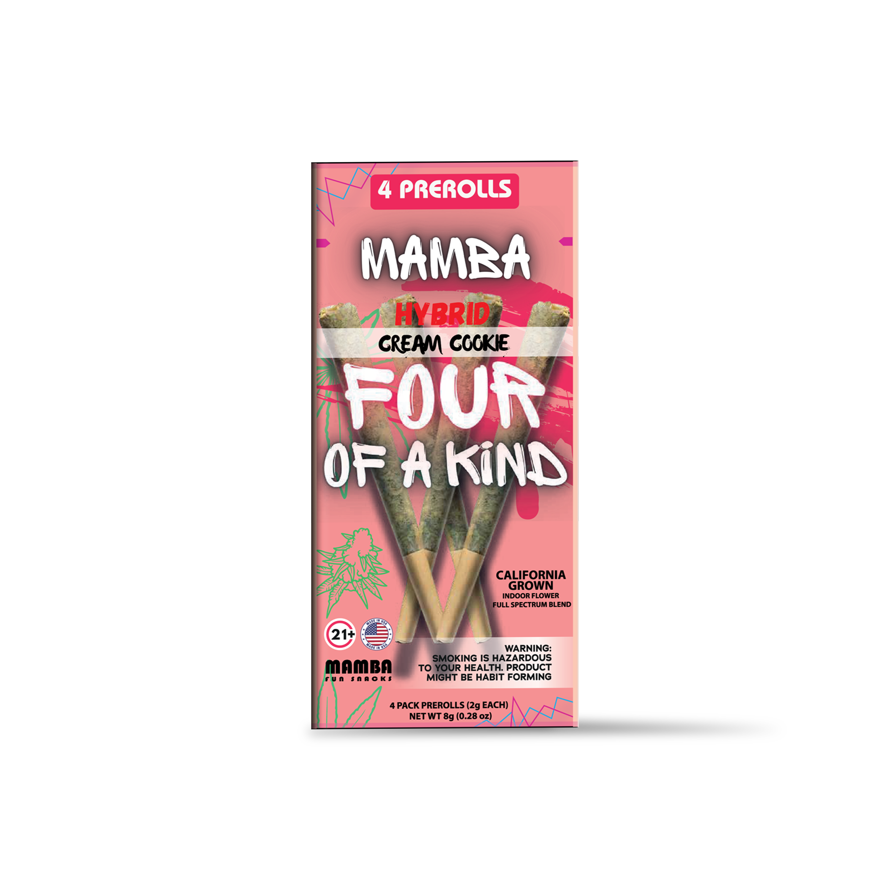 Mamba Four of a Kind -Cream Cookie (Display Box)