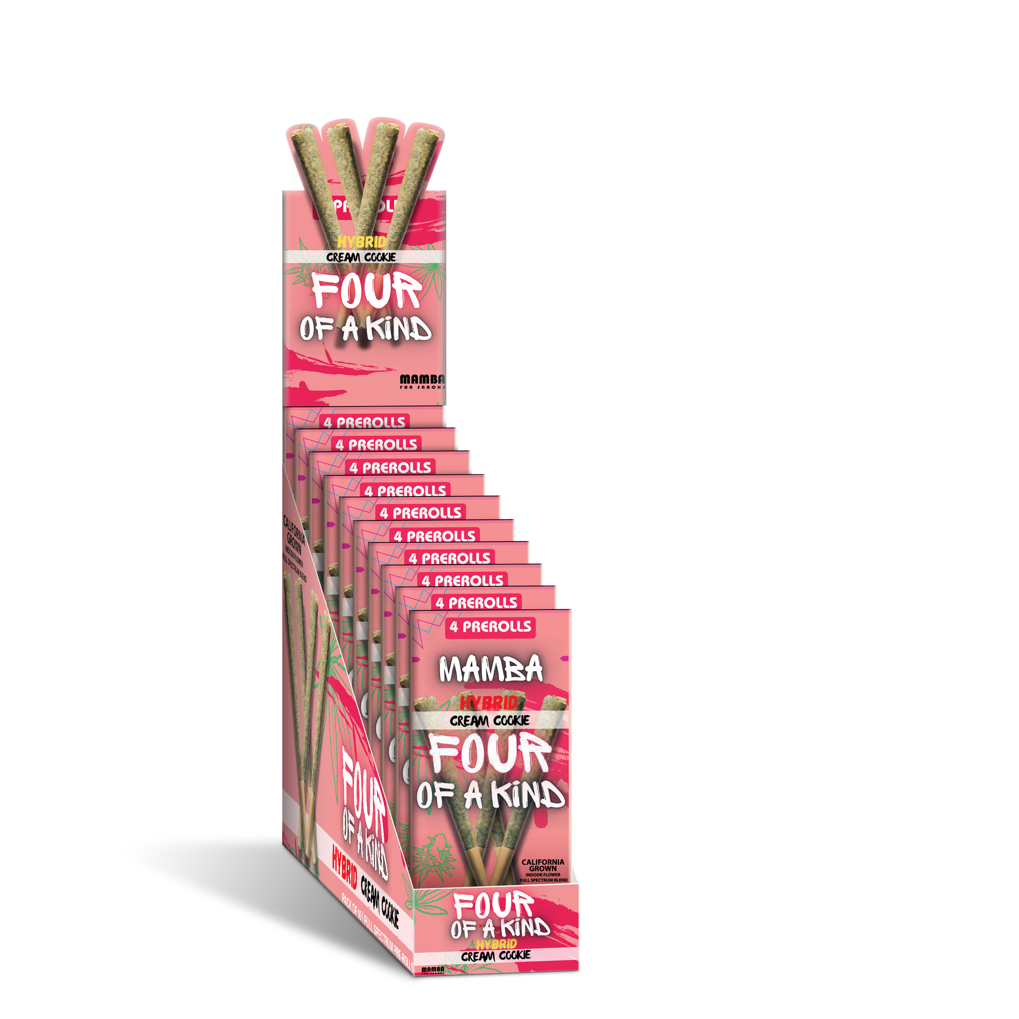 Mamba Four of a Kind -Cream Cookie (Display Box)