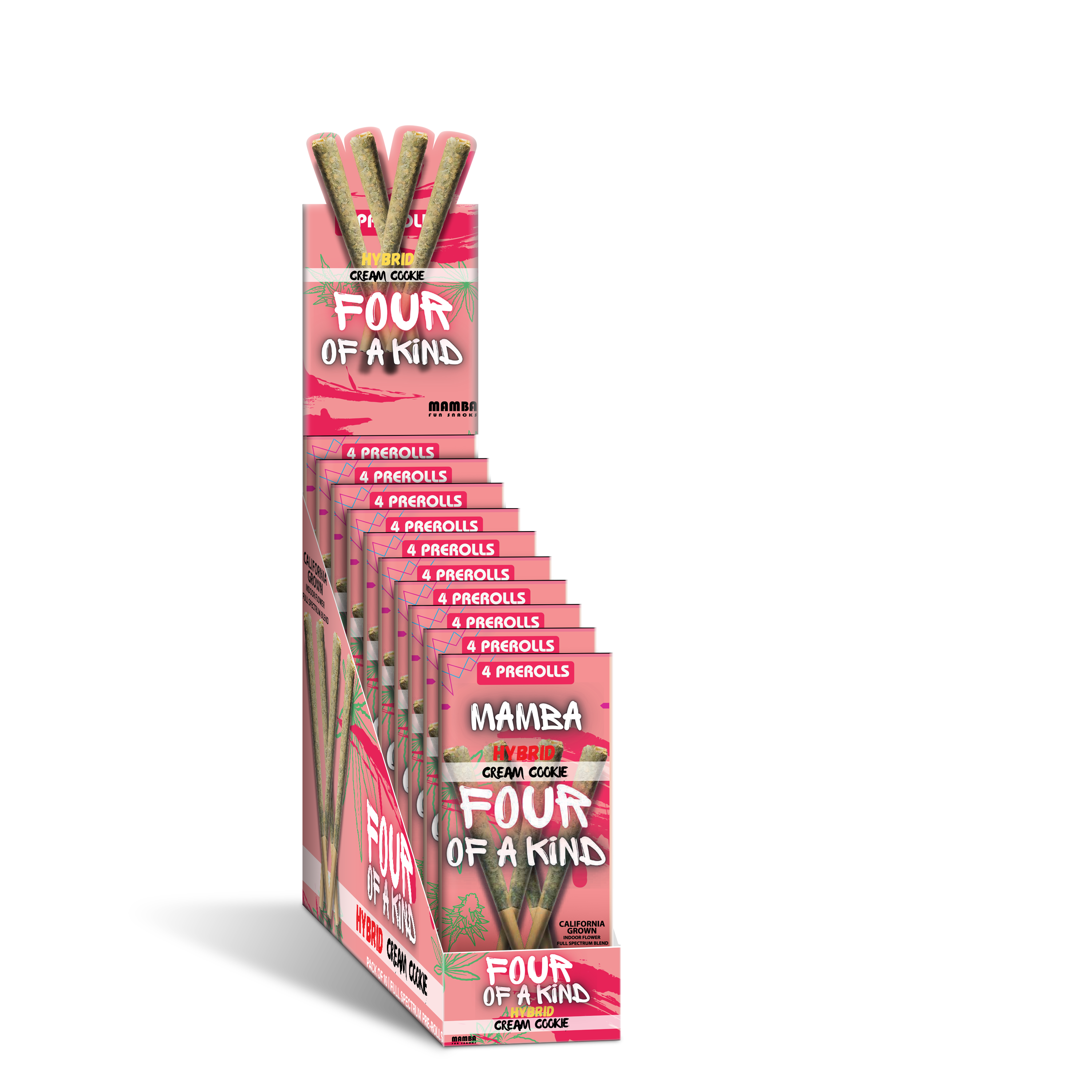 Mamba Four of a Kind -Cream Cookie (Display Box)