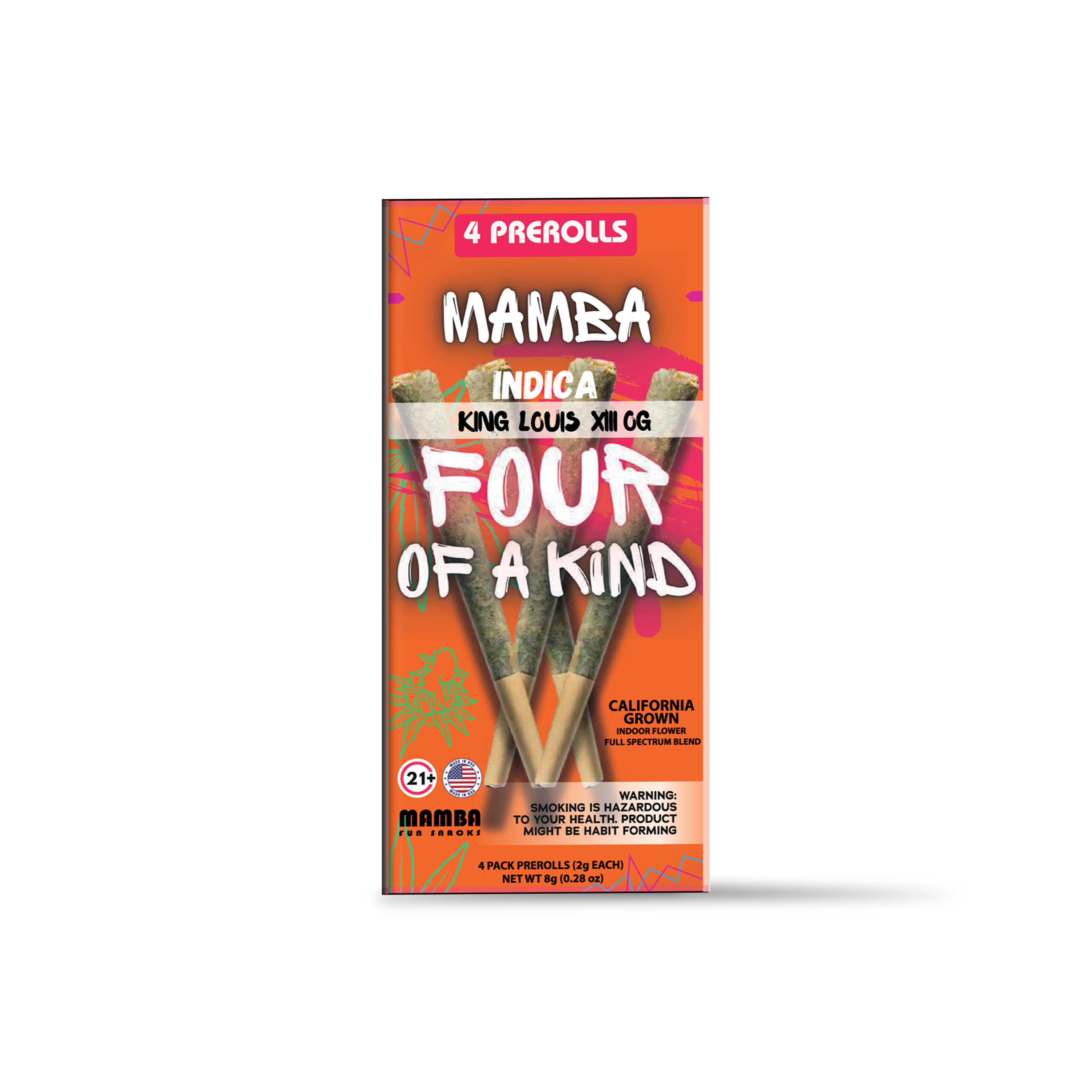 Mamba Four of a Kind -King louis XIII OG (Display Box)