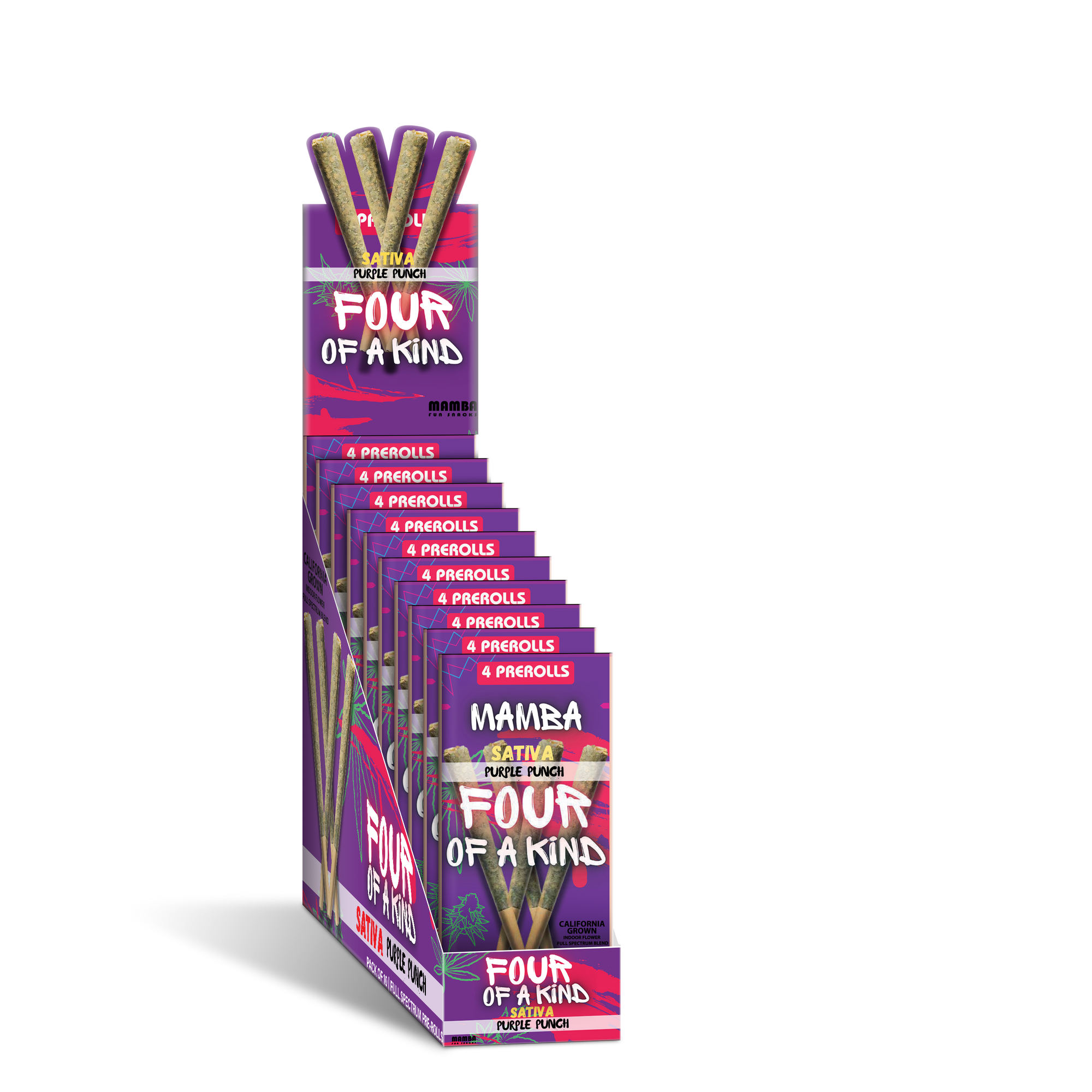 Mamba Four of a Kind -Purple Punch (Display Box)