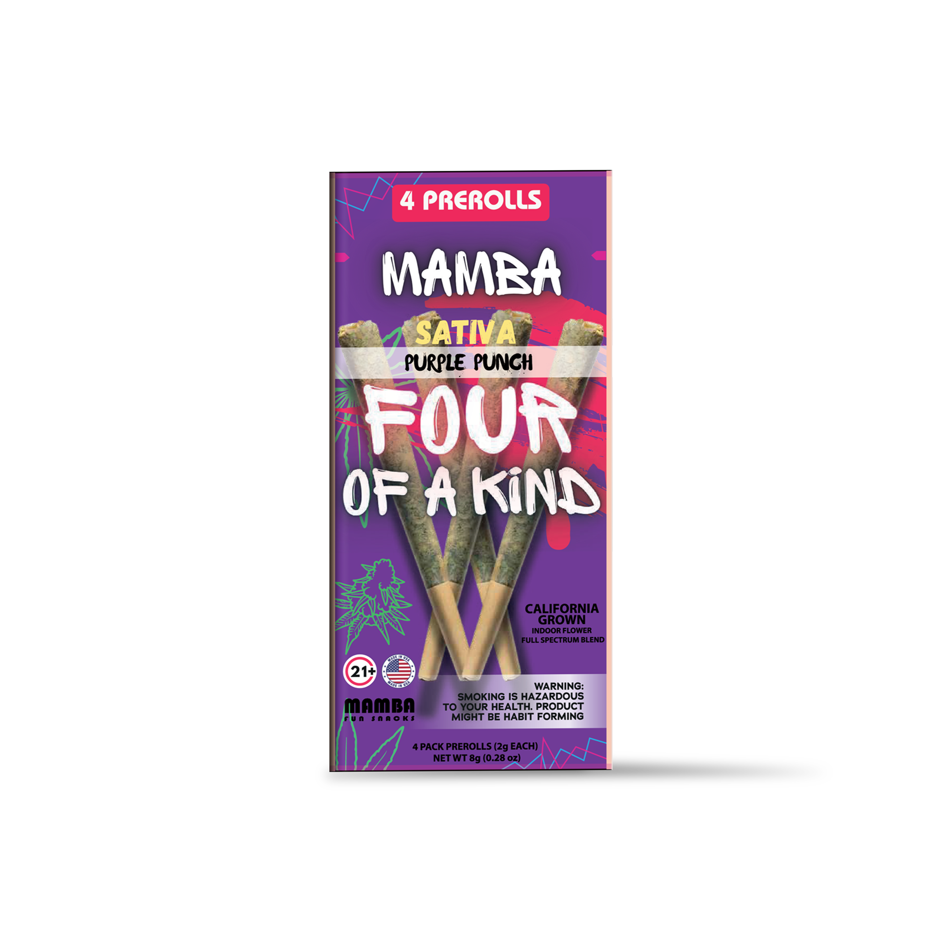 Mamba Four of a Kind -Purple Punch (Display Box)