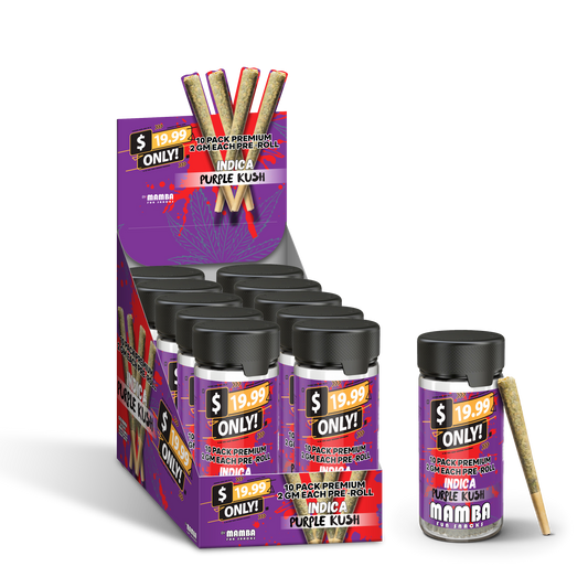 $19.99-Mamba Pre Roll-Purple Punch (Indica)
