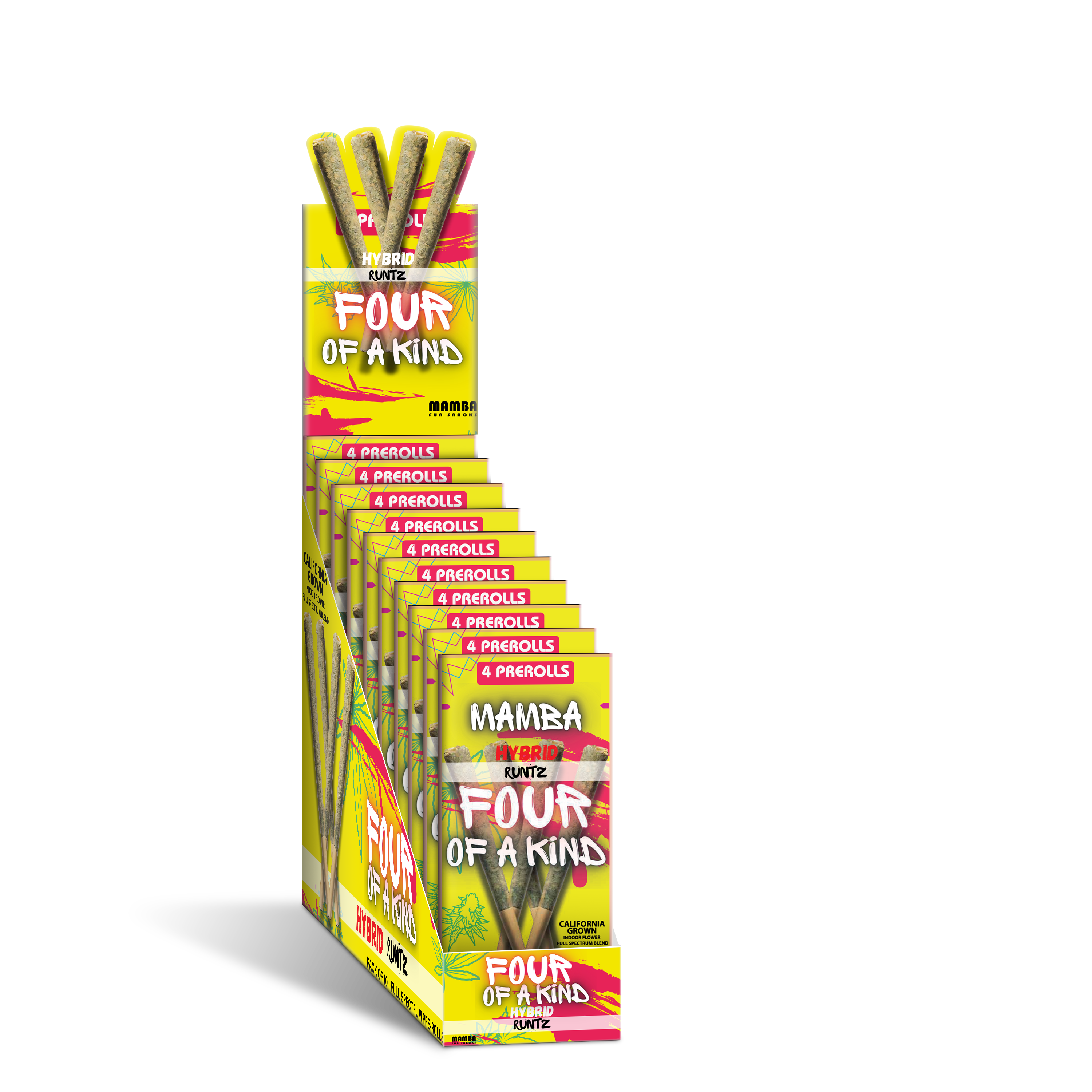 Mamba Four of a Kind -Runtz(Display Box)