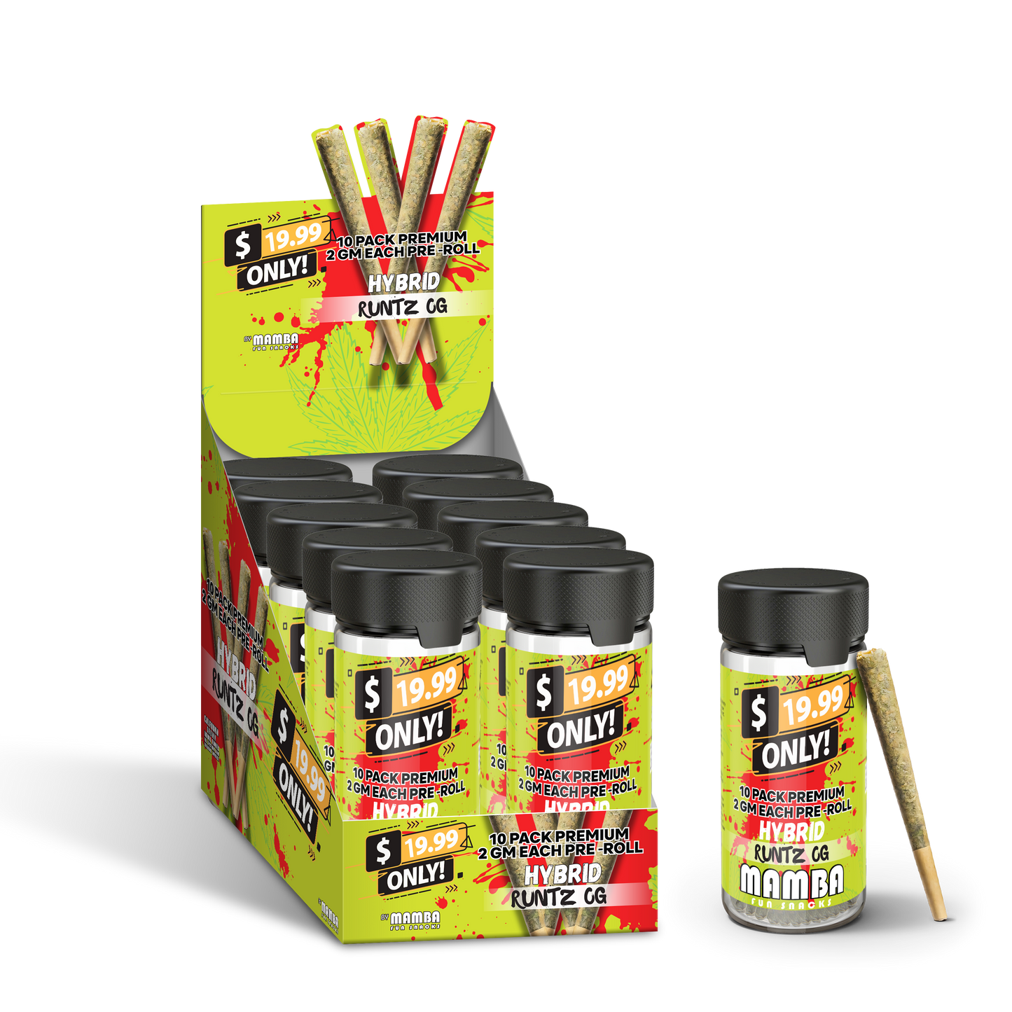 $19.99-Mamba Pre Roll-Runtz OG (Hybrid)