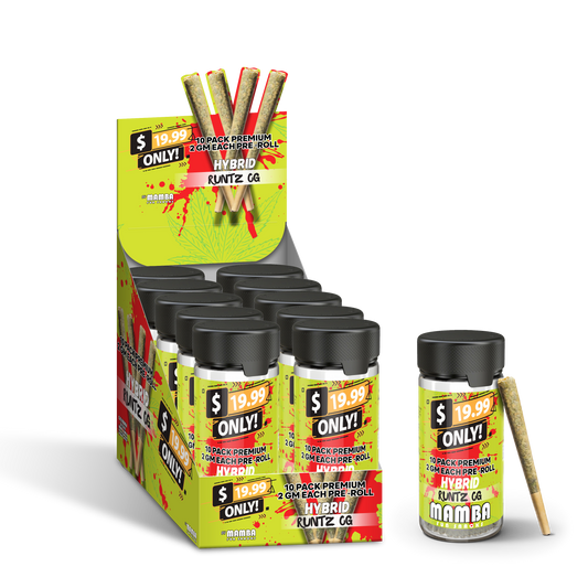 $19.99-Mamba Pre Roll-Runtz OG (Hybrid)